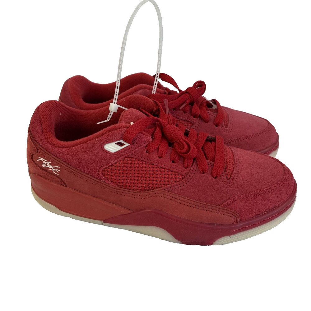 Nike Air Jordan Flight Court Women’s Size 6.5 Varsity Red Muslin Sail FZ9854-601